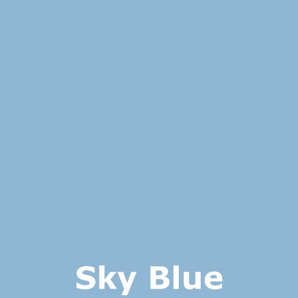 Bild 2 - Bali-Sonnenschirm, 220cm Ø, Sky Blue / gold