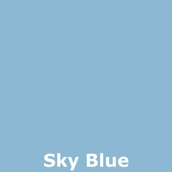 Bali-Sonnenschirm, 180cm Ø, Sky Blue / gold